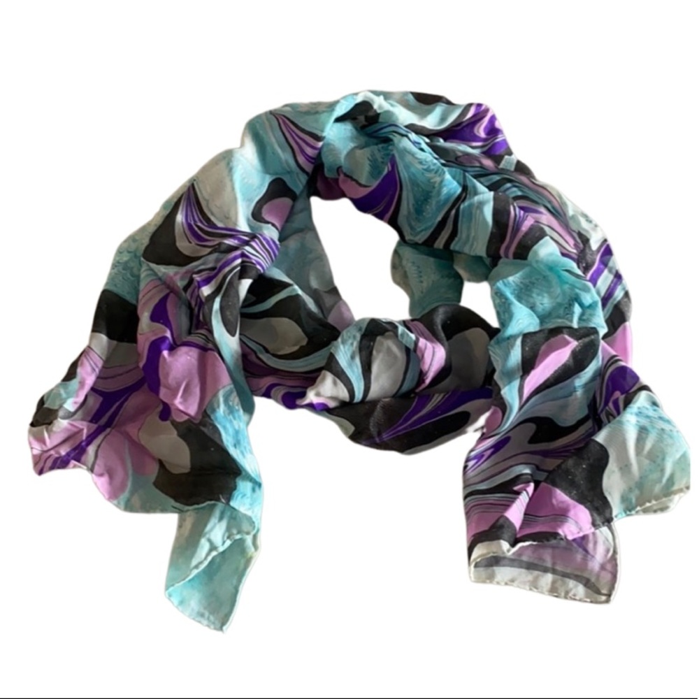 Etsy Handmade Tie Dye Soft Wrap Scarf